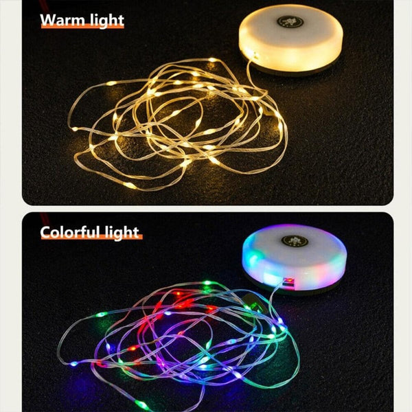 Compact LED Camping Light with USB Rechargeable and Magnetic Base