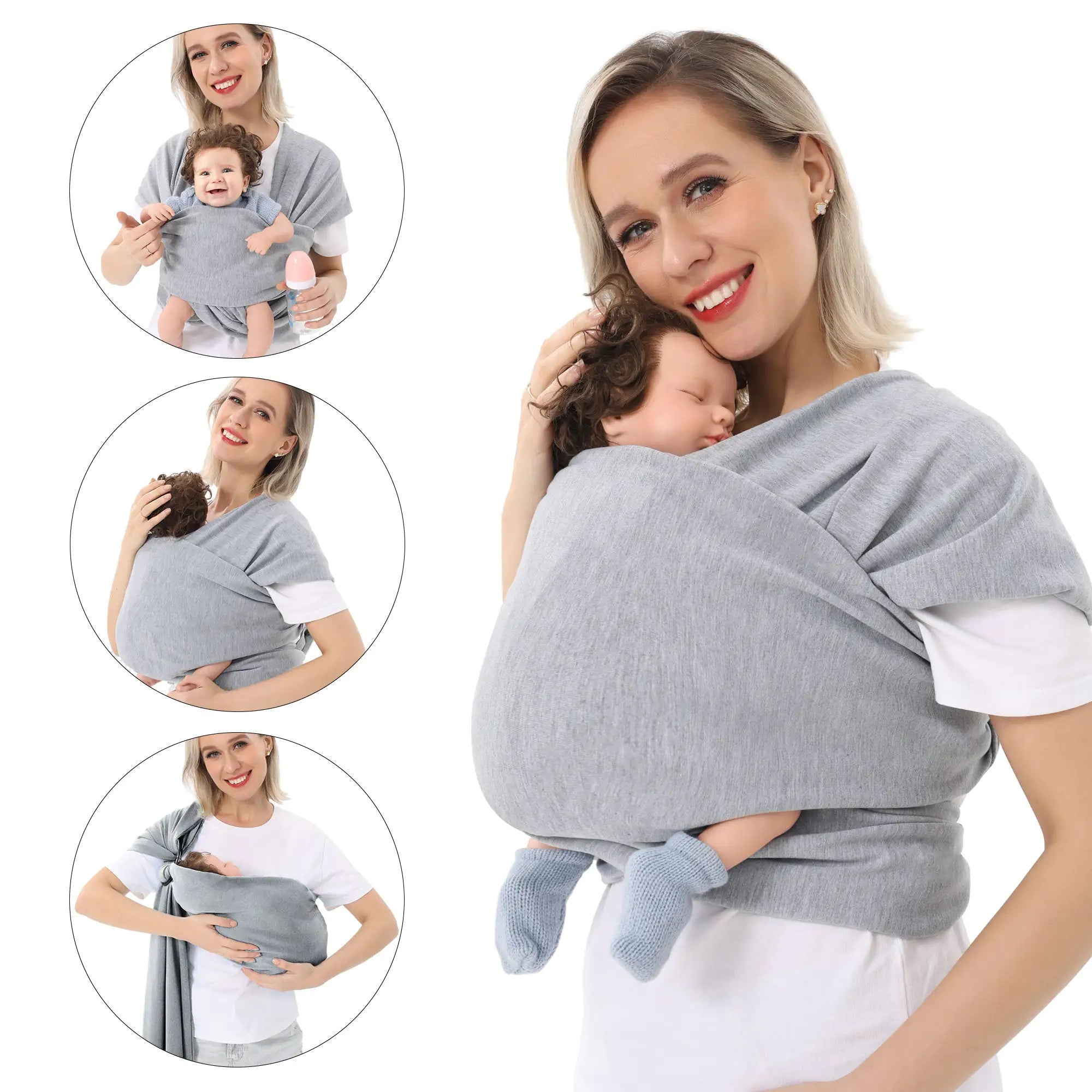 Baby Carrier Front Wrap Scarf Baby Carrier Bag Multi-functional Baby Carrier Front And Back Dual