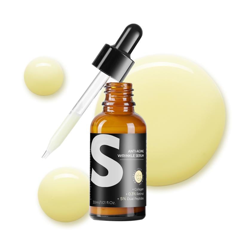 Exclusive Offer💥Retinol & Peptide Anti-Aging Wrinkle Serum, Brightening Serum for Fine Lines