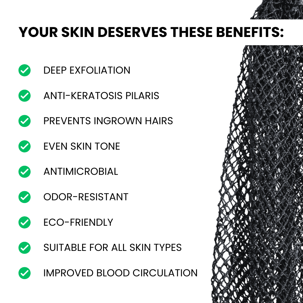 🔥BUY 1 GET 1 FREE (2pcs)✨African Exfoliating Net Sponge