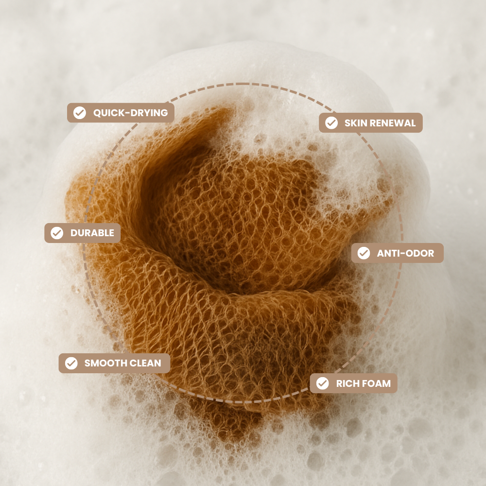 🔥BUY 1 GET 1 FREE (2pcs)✨African Exfoliating Net Sponge