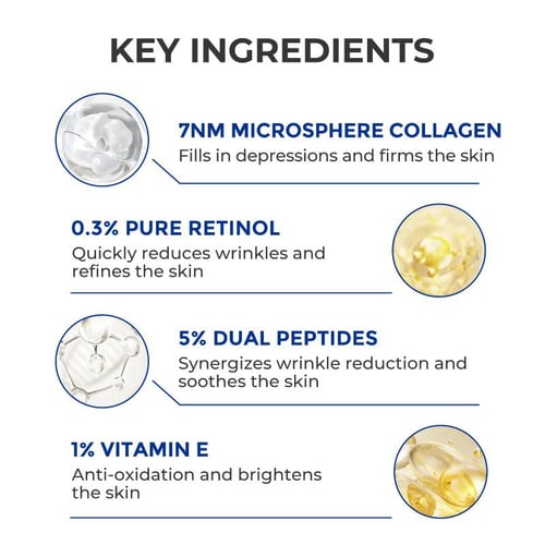 Exclusive Offer💥Retinol & Peptide Anti-Aging Wrinkle Serum, Brightening Serum for Fine Lines