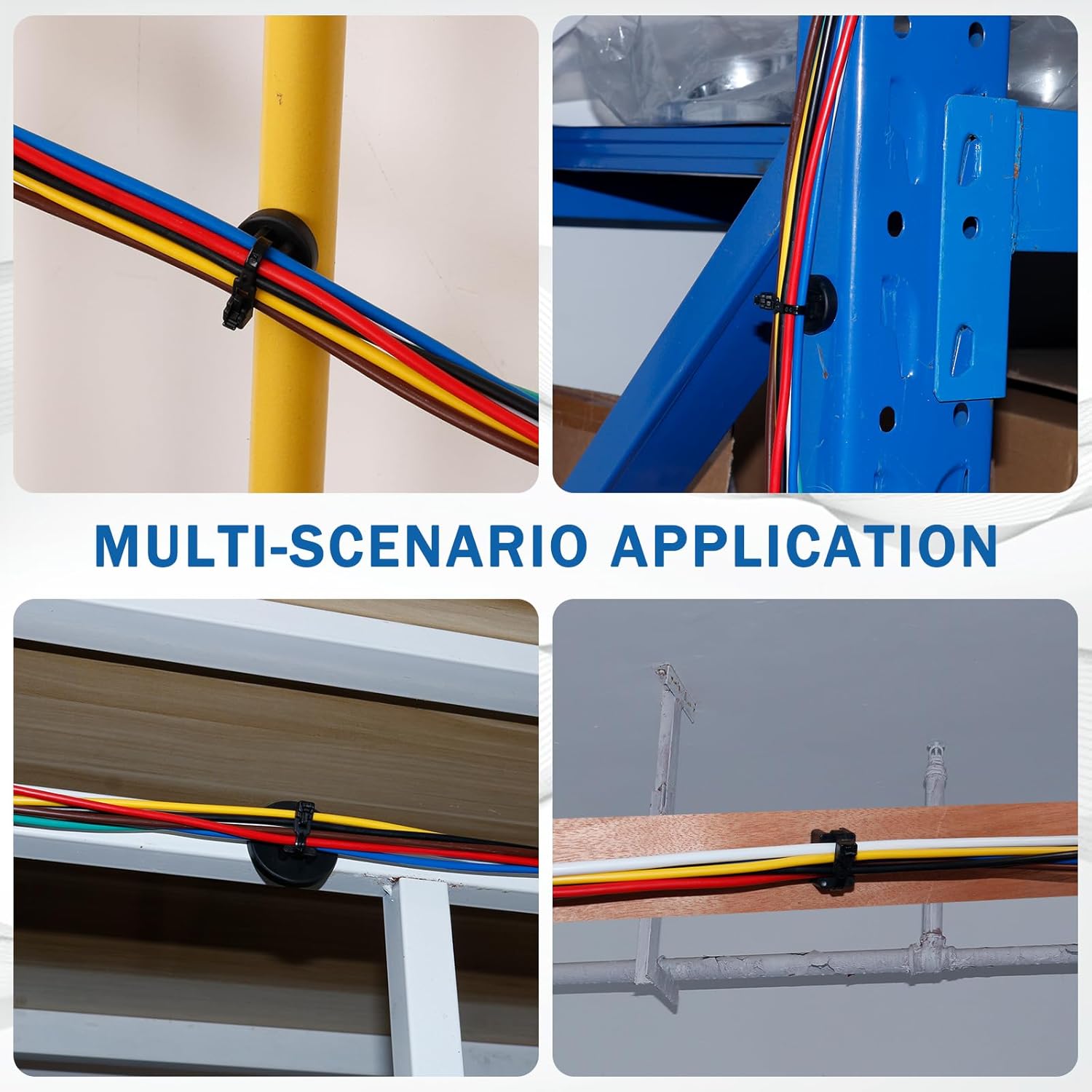 Magnetic Cable Zip Tie Mount Kit – Smart, Flexible Cable Management for Every Space