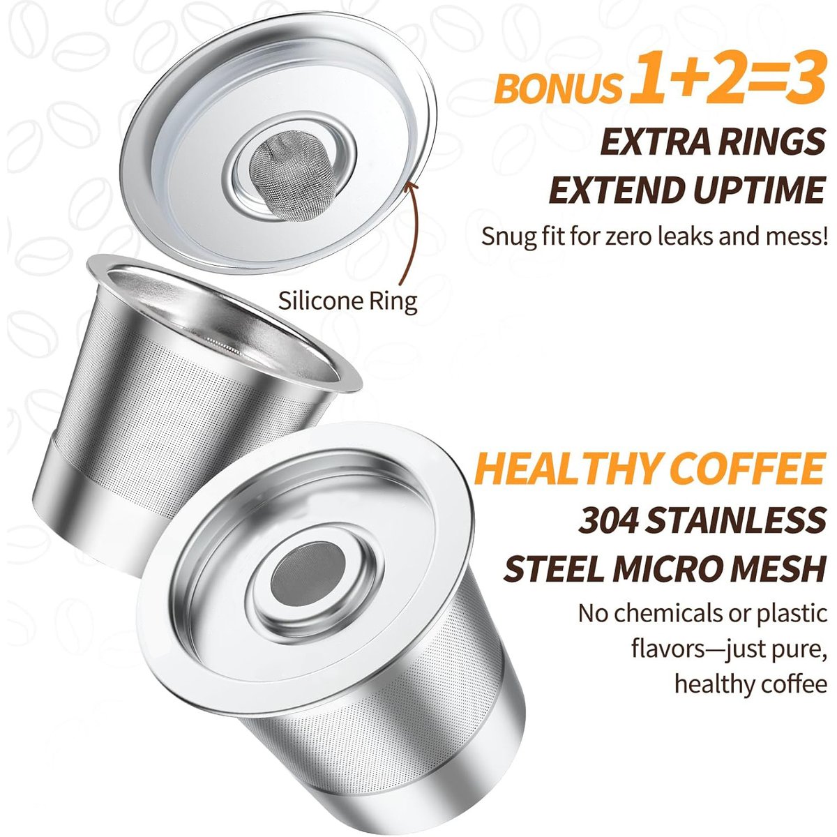 K Cup Reusable Coffee Pods for Keurig