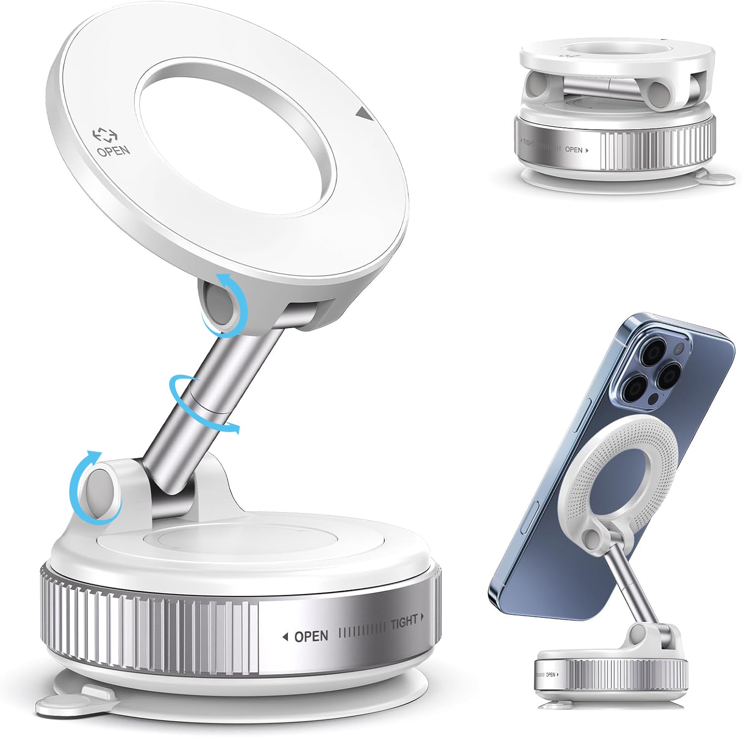 Woyuosn Vacuum Magnetic Phone Holders for Car