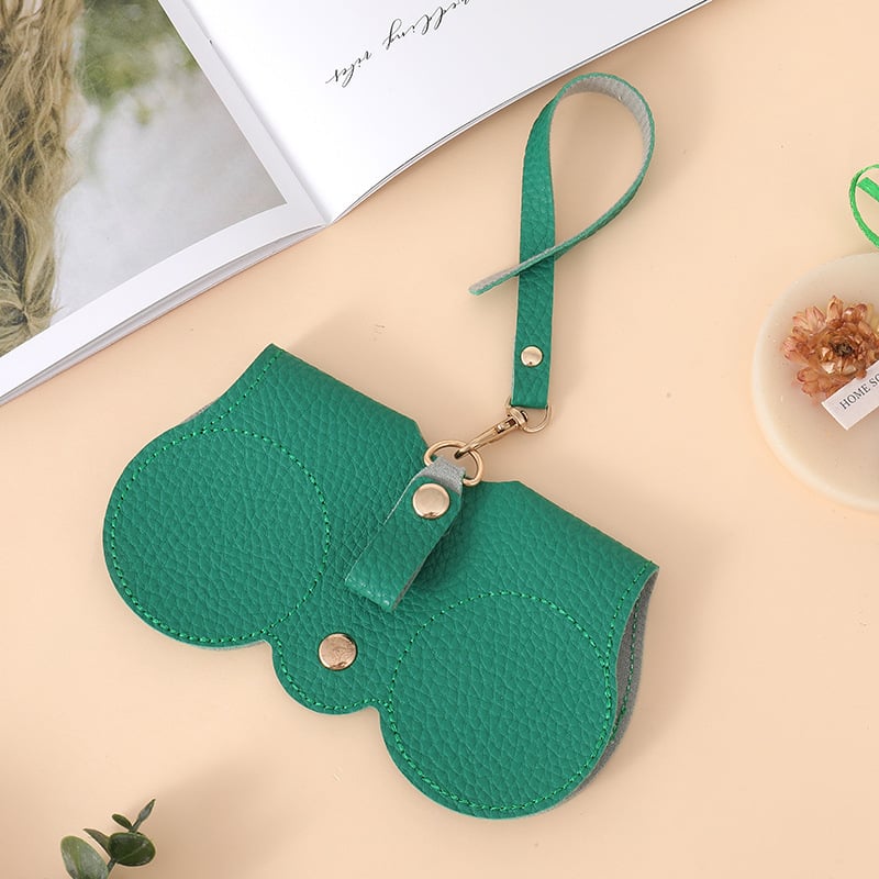 🏆Flash Sale⚡ 50K+ SOLD! Almost Gone-💥🔥This Week's Special Offer ✨Soft PU Leather Sunglasses Bag👓️,Best Gifts
