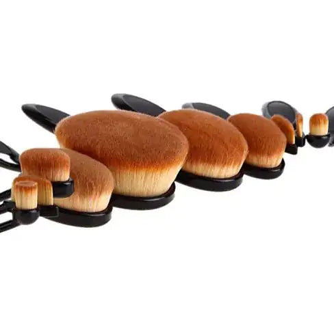 Ensemble de 10 pinceaux de beauté ovales Beauty Experts