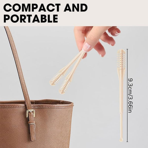 Manual Dual-Ended Rotary Nose & Ear Hair Trimmer
