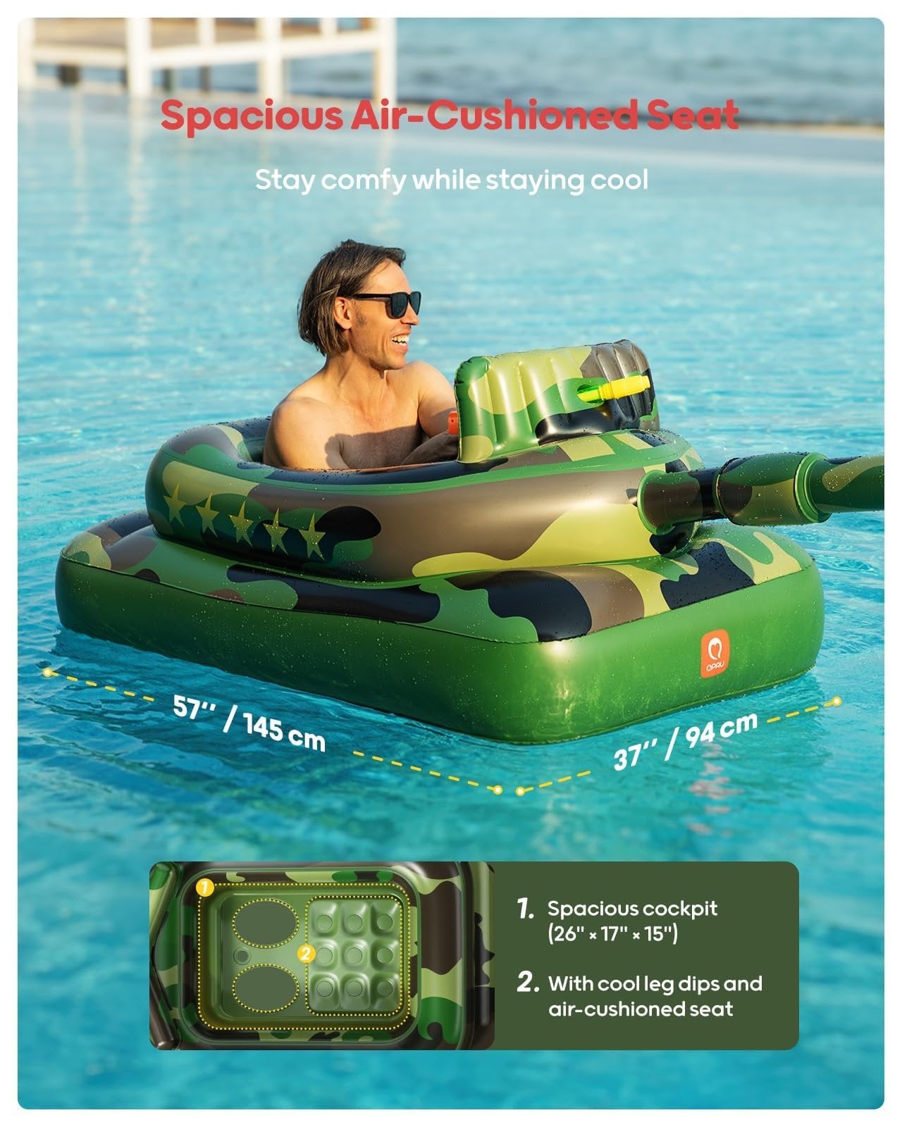 ✨🔥LAST DAY PROMOTION 🐠 Tank Pool Float