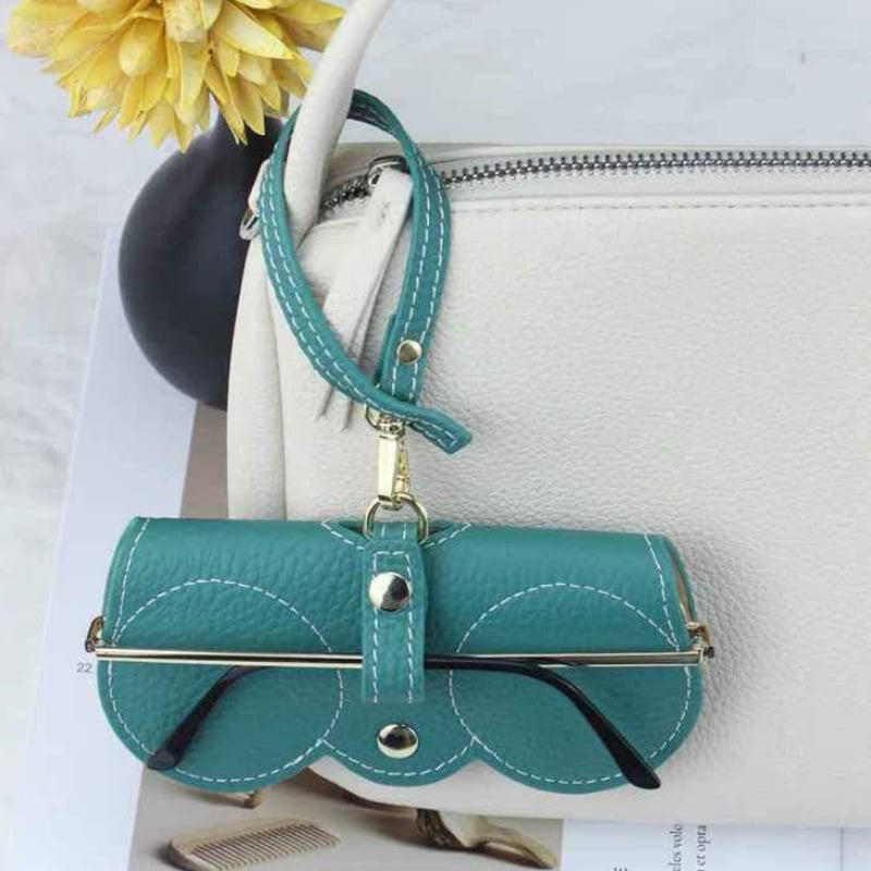 🏆Flash Sale⚡ 50K+ SOLD! Almost Gone-💥🔥This Week's Special Offer ✨Soft PU Leather Sunglasses Bag👓️,Best Gifts