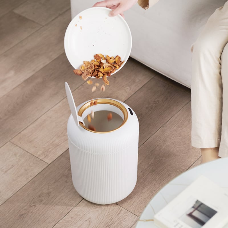 🎁Smart sensor waterproof trash can