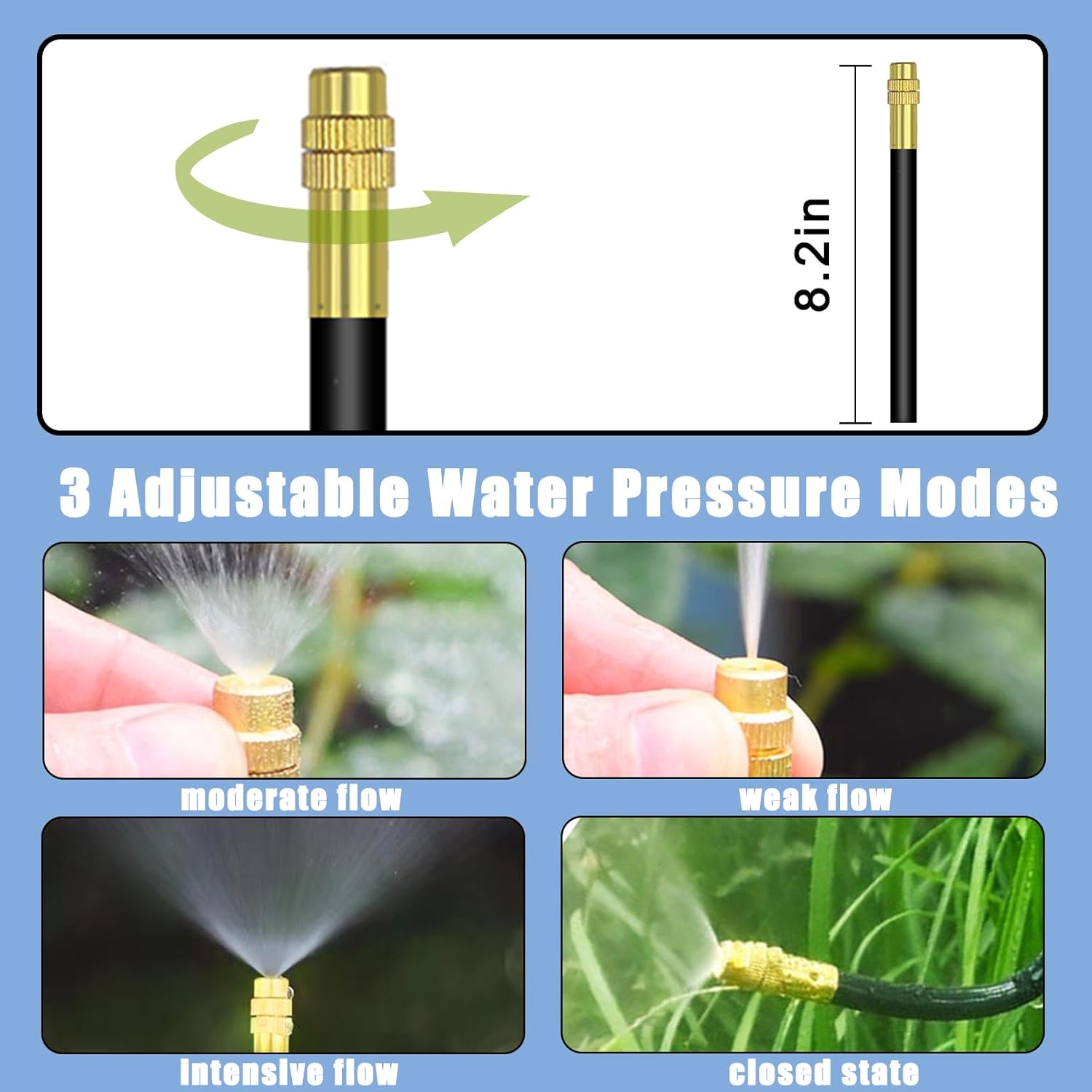 🔥360° Curved Garden Automatic Irrigation System