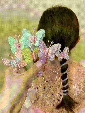 🎀Butterfly Telephone Wire Hair Bands