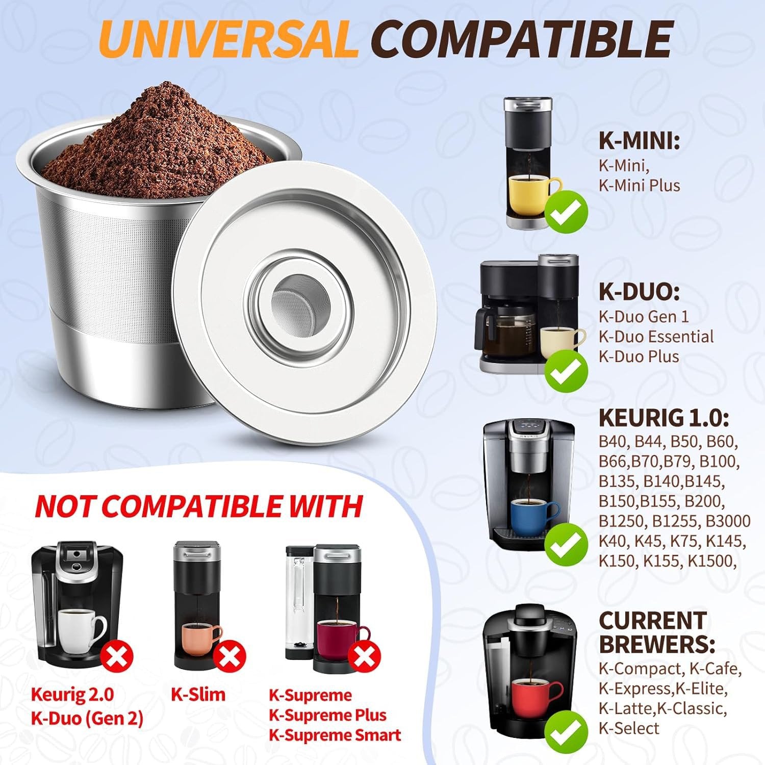 K Cup Reusable Coffee Pods for Keurig