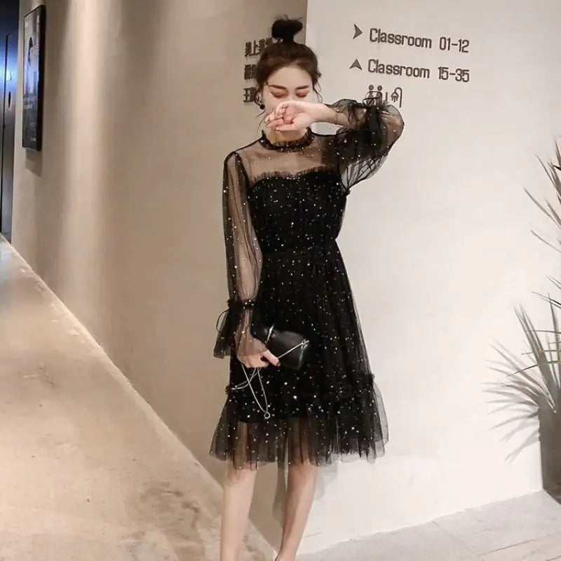 Robe de fée pour femme avec jupe en filet printemps-été